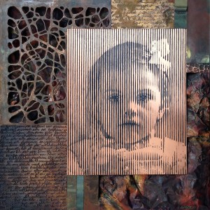 Copper Portrait of Princess Estelle of Sweden