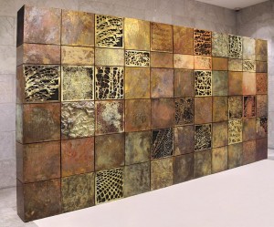 Artwork at reception of Realdania in Copenhagen